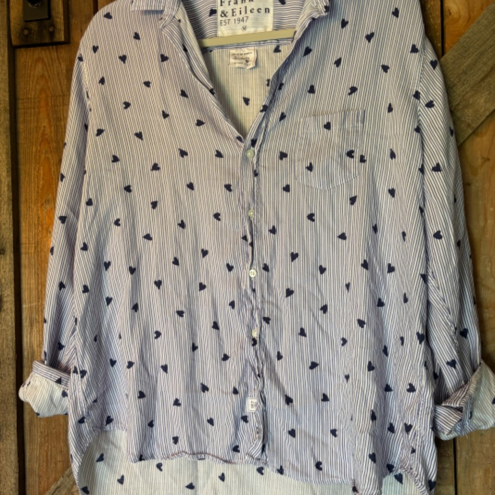 Frank and Eileen Eileen modal button up medium